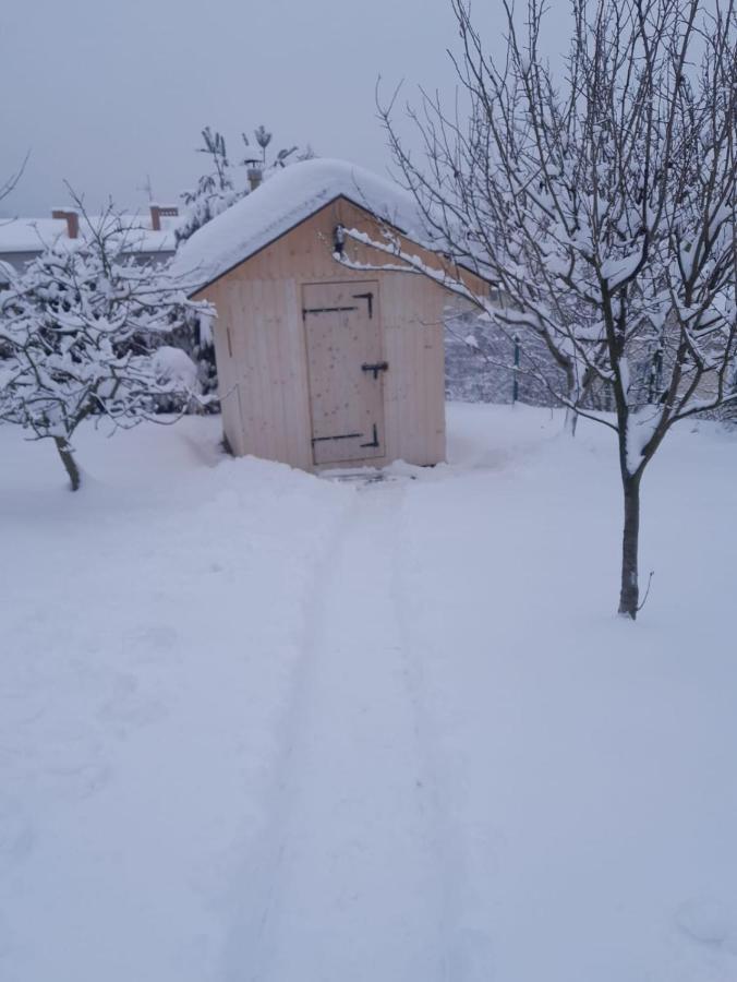 Sloneczna Hytte Brenna Exterior foto